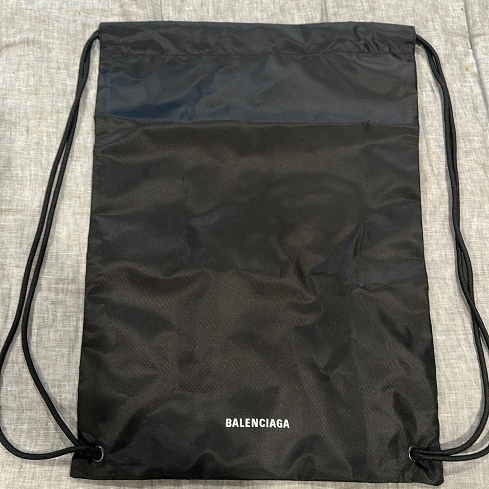 New Balenciaga Drawstring Backpack - image 1